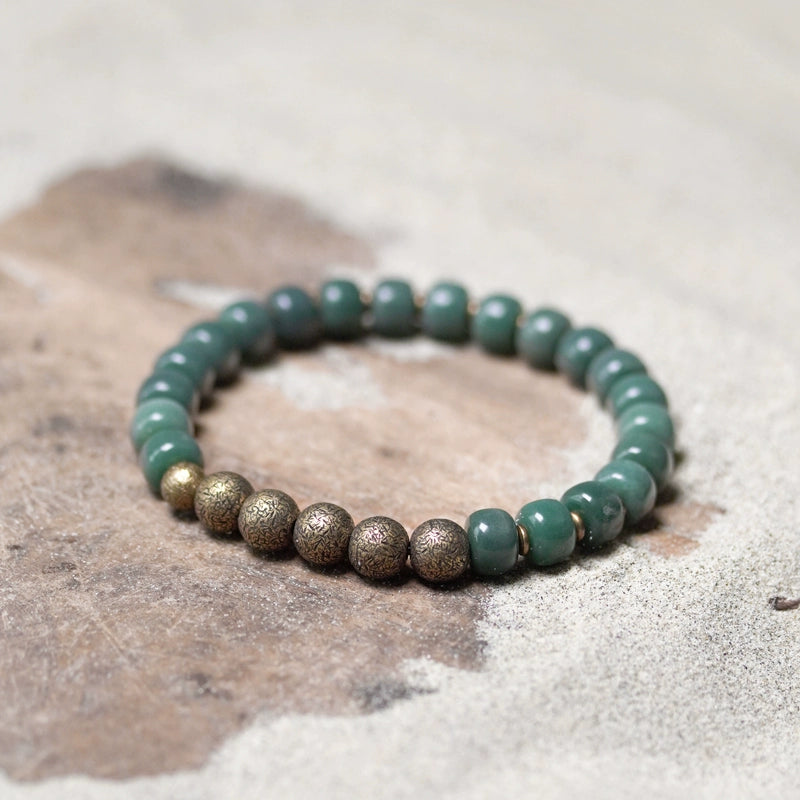 Mens beaded bracelet