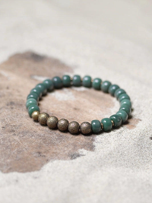 Mens beaded bracelet