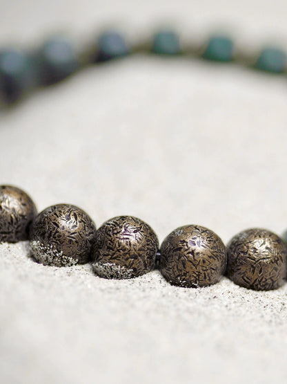 Mens beaded bracelet