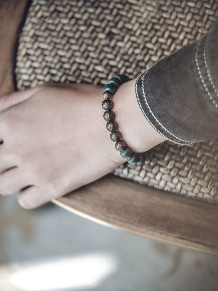 Mens beaded bracelet